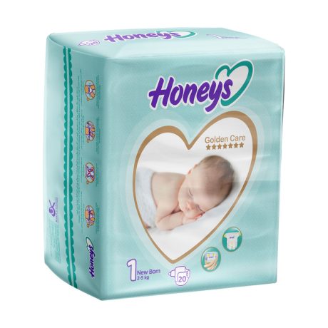 پوشک چسبی هانیز سایز 6 بسته 24 عدد