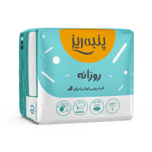 نوار بهداشتی‌ روزانه نازک پنبه ریز