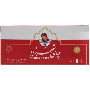 چای رویال کیسه ای شهرزاد بسته 25 عددی